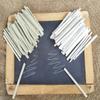 4OUR FAITH Edible Slate Pencils - Pack of 150 (35 OZ) - Natural Limestone Slate Chalk Pencils view 2