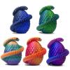 5PCS 3D Printed Snake Eggs 3D Printed Snake 3D Printed Snake Toys Set Easter Eggs Articulated Snake Easter Basket Stuffers Mystery Snake Egg Fidget Toy 3D Printed Animals (Multicolor7-5pcs) view 1