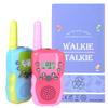 Walkie Talkies for Kids 22 Channels 2 Way Radio Toy Long Range for 3-12 Year Old Boys Girls with Backlit LCD Flashlight Outside Camping Hiking Christmas Birthday Gifts Toys (2 Pack Pinkred Bluegreen) view 2