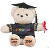 5TH Grade Graduation Gifts Bear for Kids Boys Girls, 5th Grade Graduation Decorations 2026, Last Day of Elementary 5TH Grade Party Supplies Gifts Decorations view 1