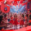 APINATA4U Red Number Six Pinata, Solid Color Blank Six Themed Kids Birthday Party Supplies & Gift, 6th Anniversary Celebration Large Number Six Pinata, Birthday Decorative view 2