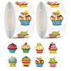 1000Pcs Birthday Stickers in 2 Rolls for Kids Labels Waterproof Vinyl Decals Happy Birthday Decoration for Holiday Decals Party Supplies Reward Gifts view 1