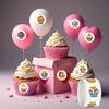 1000Pcs Birthday Stickers in 2 Rolls for Kids Labels Waterproof Vinyl Decals Happy Birthday Decoration for Holiday Decals Party Supplies Reward Gifts view 2
