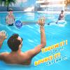 BebouToye Water Skipping Ball Pool Ball Water Toy, 5 Pack Water Ball Ink-Splashed Colorful Skip Balls for Lake, Summer Beach Swim Toys Games for Boys Teens Kids and Adult Games view 2