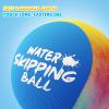 BebouToye Water Skipping Ball Pool Ball Water Toy, 5 Pack Water Ball Ink-Splashed Colorful Skip Balls for Lake, Summer Beach Swim Toys Games for Boys Teens Kids and Adult Games view 3