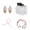 Model Engine Starter Ignition & Fuel System Kit for SEMTO ST-NF2 L2 Nitro Engine, Includes F-Type Electric Plug, 75ml Fuel Tank, Silicone Oil Pipe, and Brush Start Ignition Power Module view 1