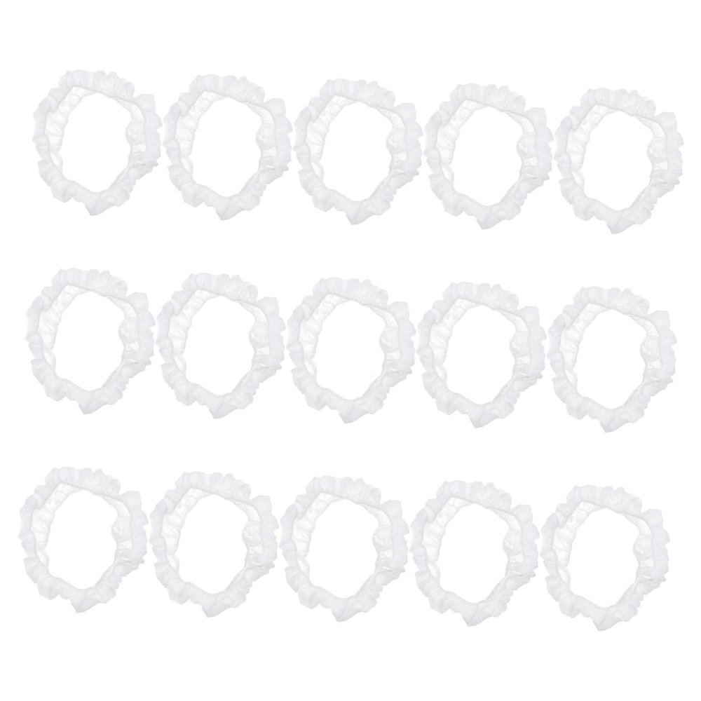30pcs Toilet Cover Toilet Seat Cover Non-Woven Fabric Waterproof Toilet Seat Covers Potty Cover for Adults White