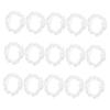 30pcs Toilet Cover Toilet Seat Cover Non-Woven Fabric Waterproof Toilet Seat Covers Potty Cover for Adults White view 1