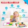 Math Linking Cubes, 100 Math Cube Manipulatives with 30 Learning Activities Plus 192 Reusable Stickers, Number Counting Blocks Snap Linking Math Counters, Fun & Educational Pre-K Counting Blocks view 3