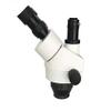 7X-45X Simul-Focal Trinocular Zoom Power Stereo Microscope Head +25mm /35mm diamter Adjustable Focusing Rack+WF10X Eyepieces (Color : White Color Magnification : with 32mm Hole) (Black Color With 32 view 4
