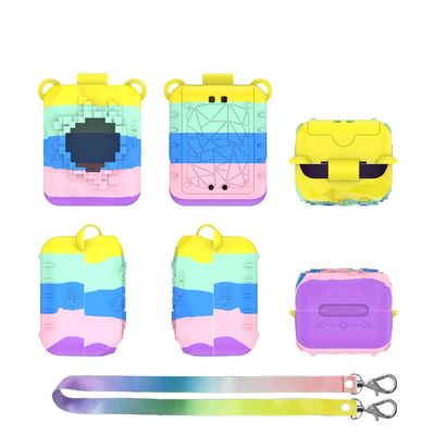 Game Console Silicone Protective Case for Bitzee Magicals Digital Pet Soft Durable Protective Case Cover (Multi-Colour)