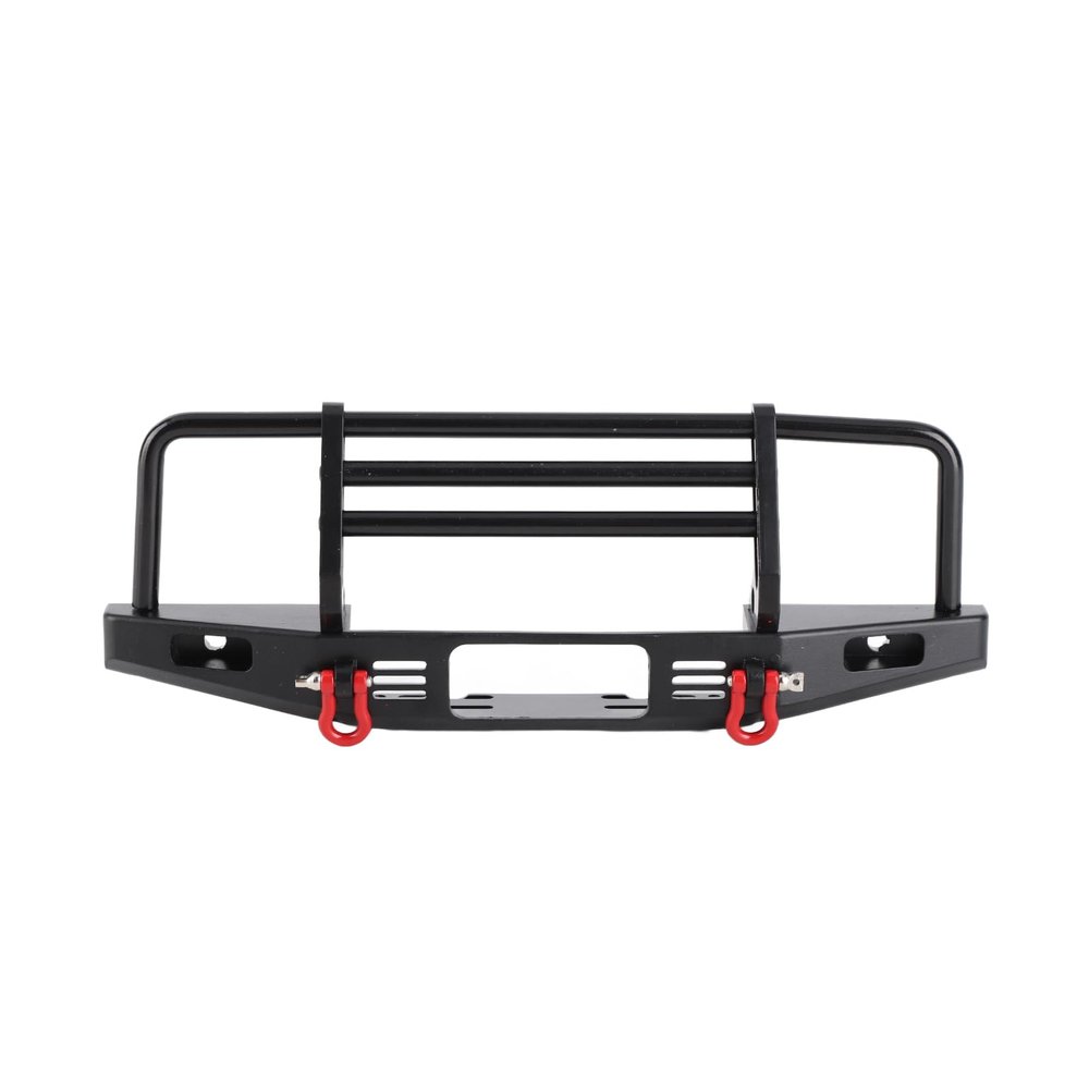 1 10 RC Vehicle Metal Front Bumper Adjustable Accessory for RC Crawler Cars, Compatible with T RX4 Defender Axial SCX10
