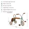 Kidpop Mate Toddler Tricycle Age 2.5-4 Kids First Birthday Gift Toy Bike with Handlebar Grips & Storage for Outdoor Play (Green) view 2