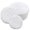 12 Pcs Reusable Cotton Nursing Pads Washable Breastfeeding Pads Natural Color Nursing Pads Made with Organic Cotton view 1