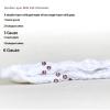 12 Pcs Reusable Cotton Nursing Pads Washable Breastfeeding Pads Natural Color Nursing Pads Made with Organic Cotton view 3