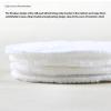 12 Pcs Reusable Cotton Nursing Pads Washable Breastfeeding Pads Natural Color Nursing Pads Made with Organic Cotton view 4