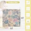 Msyxl Flower Pattern Baby Washcloths 3 Pack Soft Face Towel Absorbent Bath Wash Cloths for Newborn Infants Kids Girls Boys, 12x12in view 3