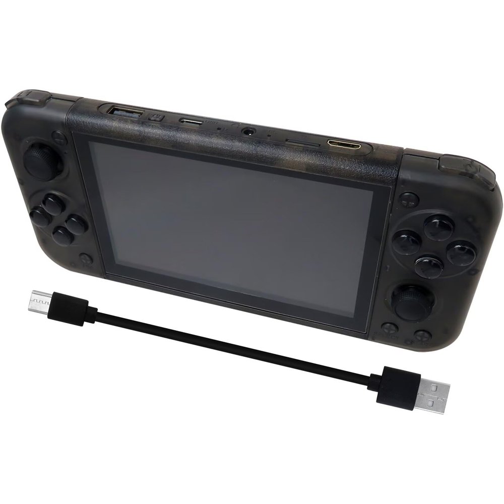 GRABOTE Upgraded RG50XX Retro Handheld Game Console with 5.0 Inch Screen 64G TF Card, Portable Retro Game Console Support