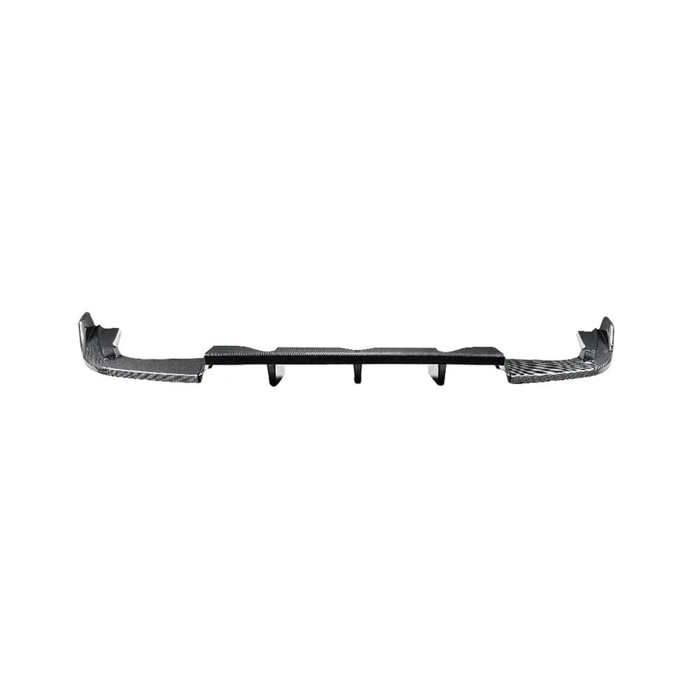 Auto parts Car Rear Bumper Diffuser Lip Splitters Spoiler Rear Bumper ABS Protector Guard For Toyota GT86 For Subaru BRZ For Scion FR-S 2013-2020 Stable features and high reliability(Black-Carbon Fibe