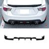 Auto parts Car Rear Bumper Diffuser Lip Splitters Spoiler Rear Bumper ABS Protector Guard For Toyota GT86 For Subaru BRZ For Scion FR-S 2013-2020 Stable features and high reliability(Black-Carbon Fibe view 2