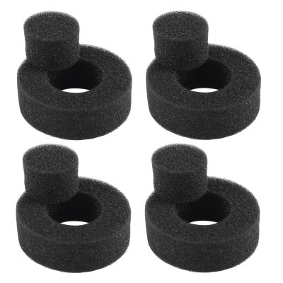 VERBANA RC Car Wheel Tire, for SCX24 1/18 1/24 RC Car Insert Foam Sponge Fit 1.0" Wheel Tire Spare Part for SCX24 AX24 FCX24 TRX4M 1/18 1/24 RC Crawler Car Upgrade Accessories Parts, 4 pcs