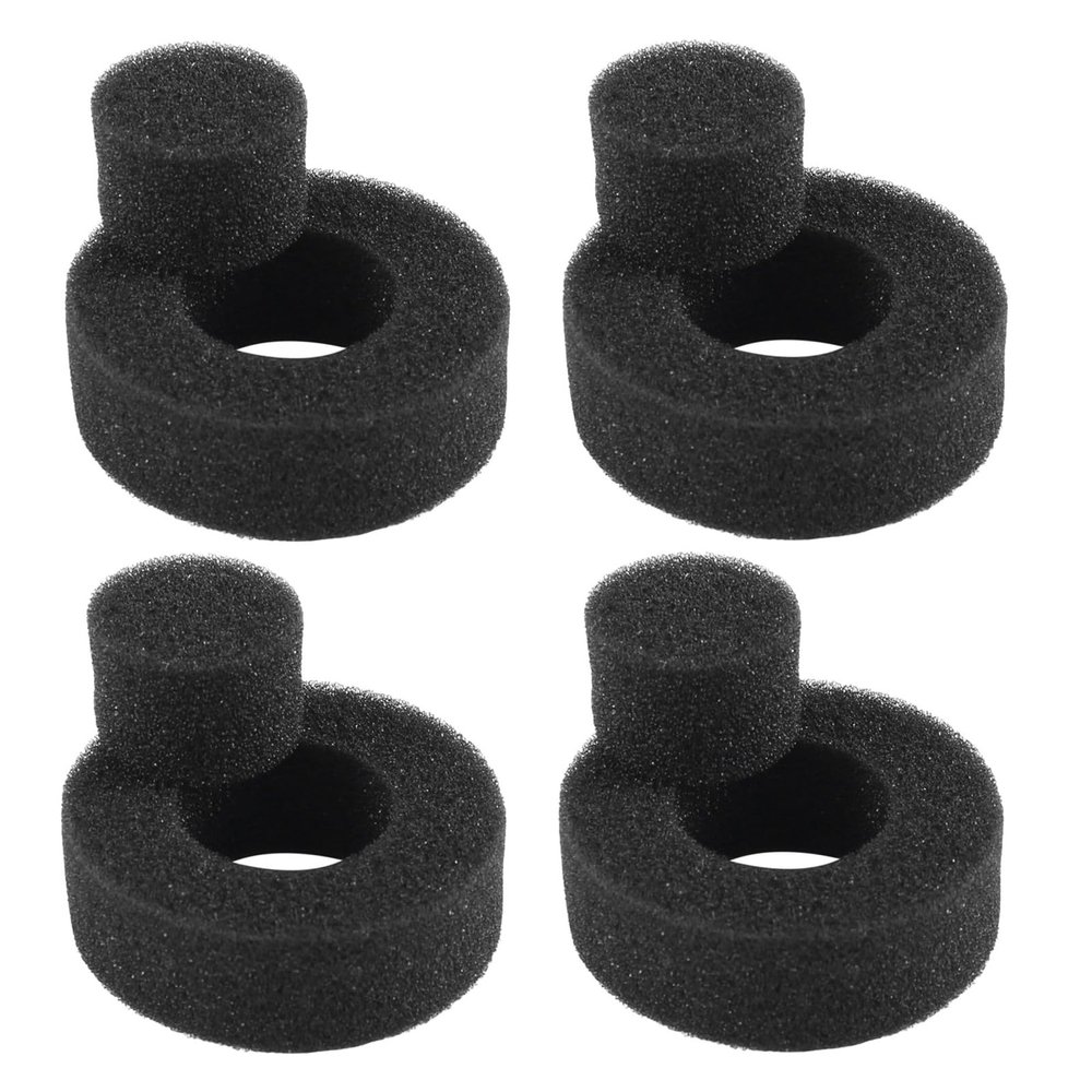 VERBANA RC Car Wheel Tire, for SCX24 1/18 1/24 RC Car Insert Foam Sponge Fit 1.0" Wheel Tire Spare Part for SCX24 AX24 FCX24 TRX4M 1/18 1/24 RC Crawler Car Upgrade Accessories Parts, 4 pcs