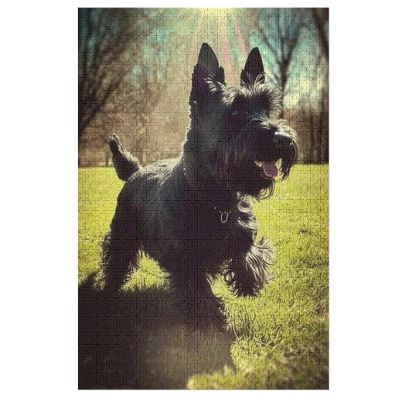 1000 Piece Great Jigsaw Puzzles for Adults Scottish Terrier Puzzles for Adults Toys Gift Family Decoration Kids Puzzles