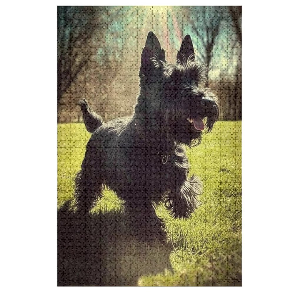 1000 Piece Great Jigsaw Puzzles for Adults Scottish Terrier Puzzles for Adults Toys Gift Family Decoration Kids Puzzles