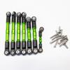 Cobra Racing CR Slash 4x4 Ultimate Green Aluminum Turnbuckles view 1