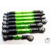 Cobra Racing CR Slash 4x4 Ultimate Green Aluminum Turnbuckles view 2