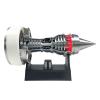 Turbofan Jet Engine Model, Aircraft Engine Model, Adult-Assembly Kit with Light & Adjustable Speed,Mechanical Science Education, Display & Collection Decor for Hobbyists (Assembly 28CM-W) view 2