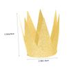 KICHOUSE Adorable Birthday Crown for Girls Festive Boys and Girls Party Hat Easy to Wear Decorate view 2