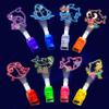 24PCS Cartoon Shark Party Favors-Fish Baby LED Finger LightsGlow-in-the-Dark Light-Up Toys Bulk for Kids,Under the Sea Birthday Party Decorations Supplies,Goodie Bags Stuffers, Classroom Prizes Gifts view 1