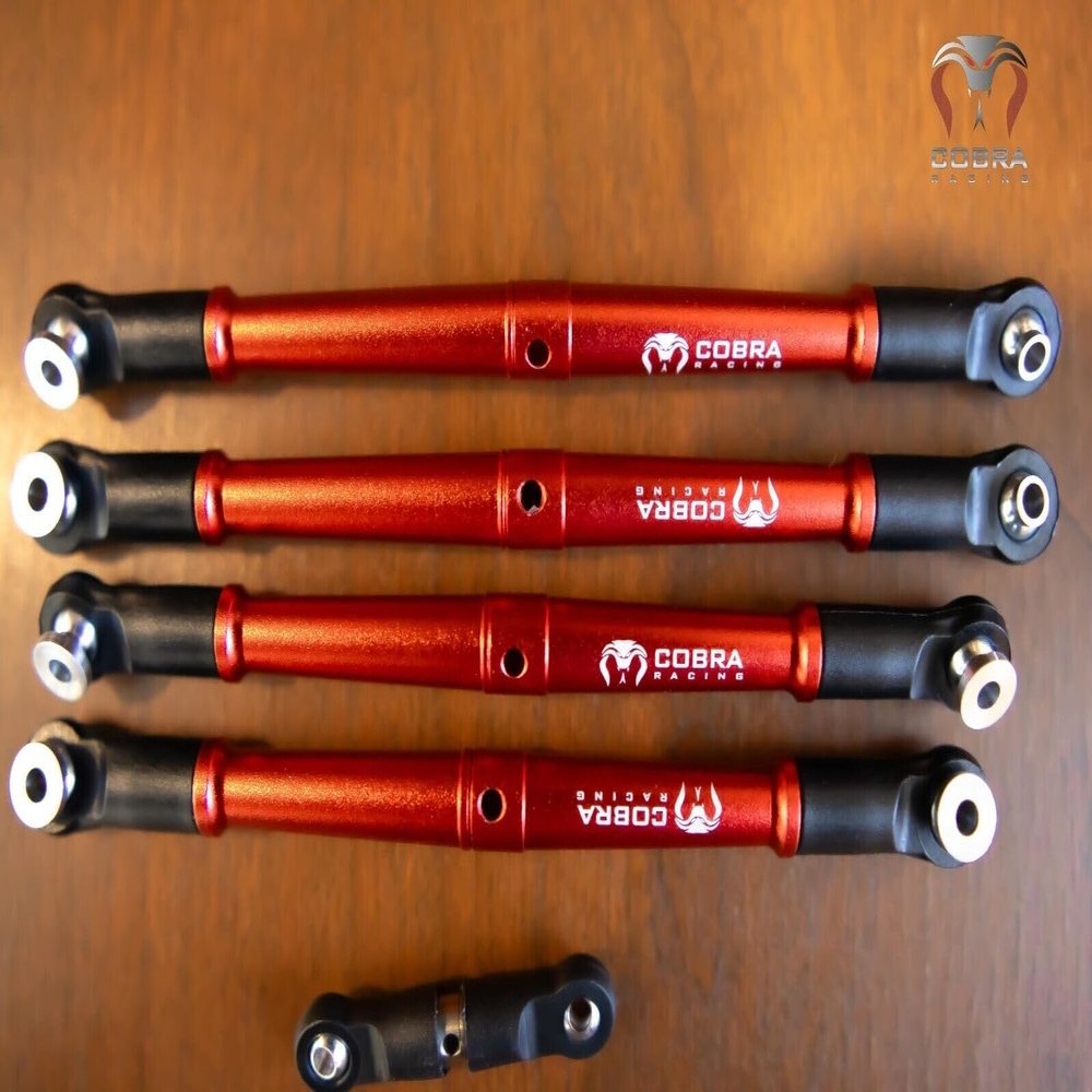 Cobra Racing 6S BLX Premium Red Aluminum Turnbuckles
