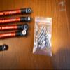 Cobra Racing 6S BLX Premium Red Aluminum Turnbuckles view 3