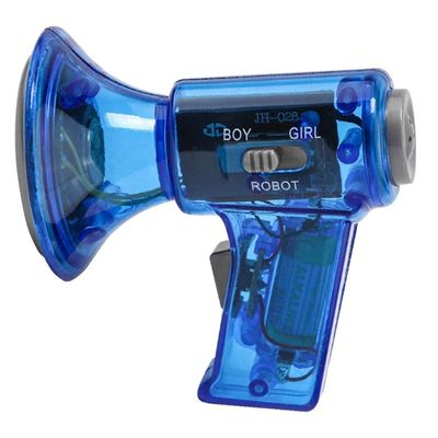 HIONJIN Multi Voice Changer Toy Amplifier Funny Speaker with 3 Different Voices Toy Speaker Kids Education(D)
