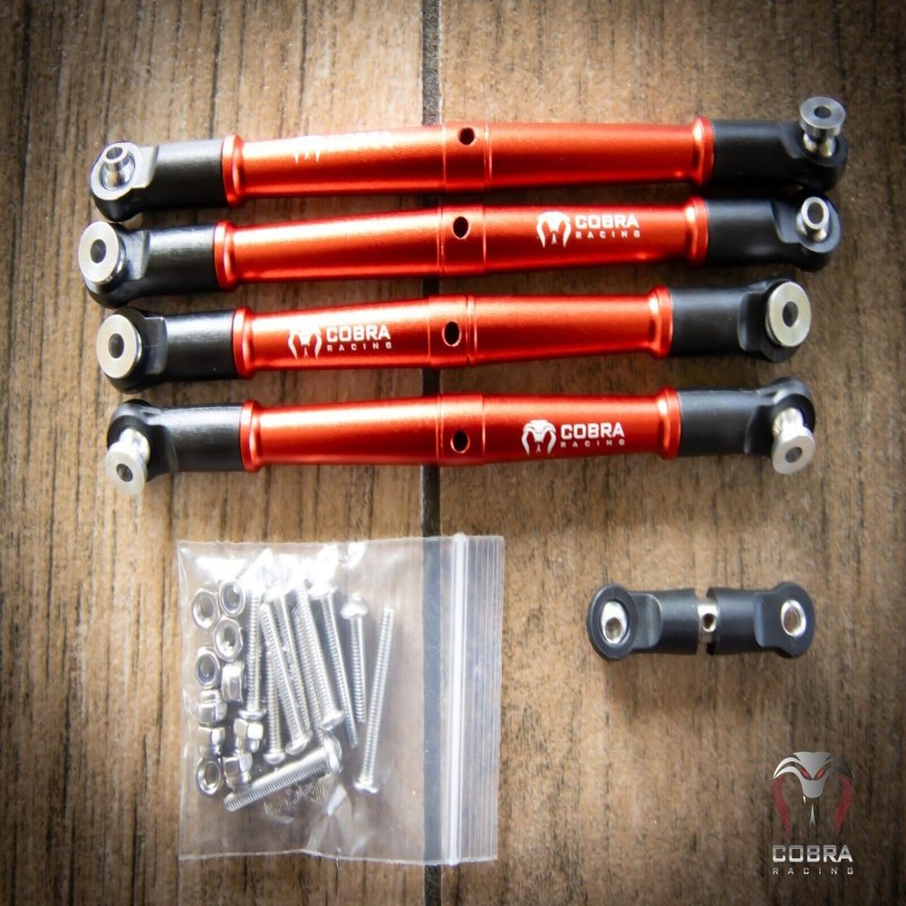 Cobra Racing Aluminum Front + Rear Turnbuckles for 6S Kraton Outcast RD