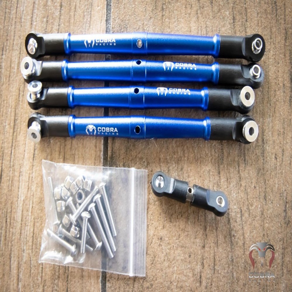 Cobra Racing Aluminum Front + Rear Turnbuckles fits 6S Kraton Outcast BL