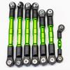 Cobra Racing 4x4 LCG Green Aluminum Turnbuckles for Slash, Rustler, Stampede, Hoss view 1