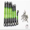 Cobra Racing 4x4 LCG Green Aluminum Turnbuckles for Slash, Rustler, Stampede, Hoss view 2