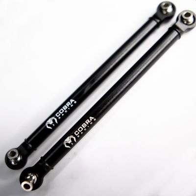 Cobra Racing CR Black Aluminum Turnbuckles for Maxx/WideMaxx