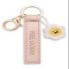 NICI Keyholder Feel Good PU Band rosgold 10cm w. Flower view 1