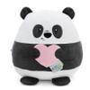 61795 Chill-NICI Panda with Heart 20 cm Black Soft Plush Toy for Cuddling and Playing for Children and Adults A Great Gift Idea view 1