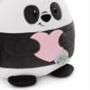 61795 Chill-NICI Panda with Heart 20 cm Black Soft Plush Toy for Cuddling and Playing for Children and Adults A Great Gift Idea view 3