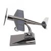 Easy Assembly Solar, Airplane Rotating Propellers Zinc Alloy Plastic Made Power Kits Powered Aircraft for Car Tabletop Office from and by Energy or T op Decoration Home view 3