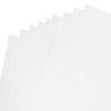 10Pcs Shrink Plastic Sheets, 10Pcs Heat Sheet Kit Shrinkable Film Paintable Sheets, Printable Art Paper White for Children Sheet, Hand Made Craft Tool view 2