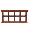 1:12 Scale Dollhouse Furniture Bakery Cabinet Rack Miniature Dollhouse Wooden Cabinet Food Cake Counter Collection Display Stand for Mini House Scenes Decoration view 1