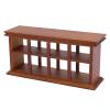 1:12 Scale Dollhouse Furniture Bakery Cabinet Rack Miniature Dollhouse Wooden Cabinet Food Cake Counter Collection Display Stand for Mini House Scenes Decoration view 4