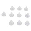 10Pcs Nipple for Goats, 10Pcs Goat Nursing Soft Silicone Thicken Lamb Goats, Small Animal Milk Drink Nipples Feeding Sheep Cattle Rubber Pacifier Replacement Lambs and Kids view 1