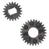 28T 20T Portal Gear Set, Efficient Power Conversion, Long Lasting Durability Alloy Side Gears for 1/10 RC Portal Gear view 1